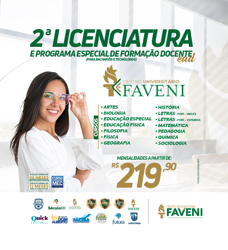 Grupo Educacional Faveni  FAVENI INDICADA AO PRÊMIO RECLAME AQUI 2021 -  Grupo Educacional Faveni